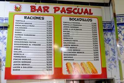 Bar Restaurante Pascual