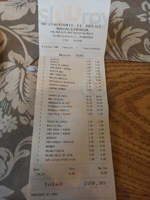 Restaurante El Reloj