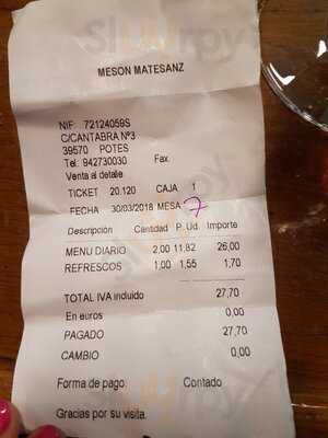 Mesón Matesanz
