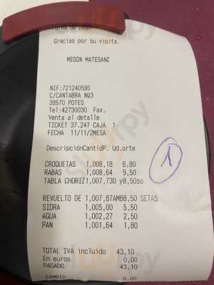 Mesón Matesanz