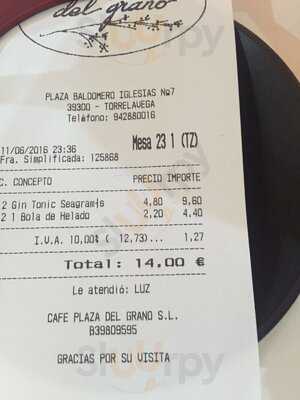 Cafe Plaza Del Grano