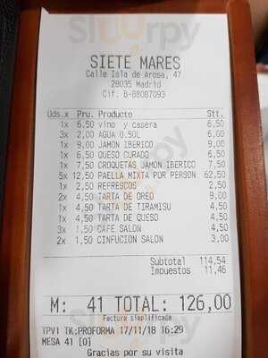 Arrocería Siete Mares