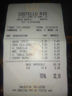 Costello Rio