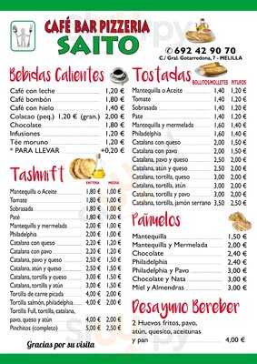 Café - Pizzería Saito 