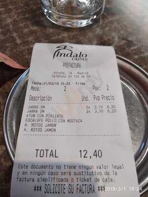 Indalo Tapas