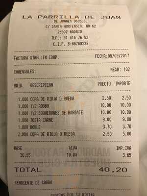 La Parrilla De Juan Adan