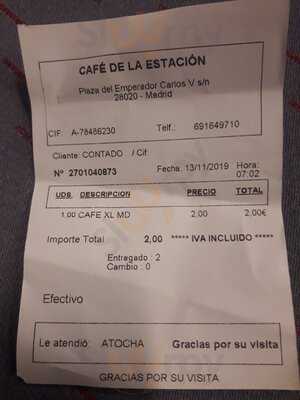 Cafe De La Estacion