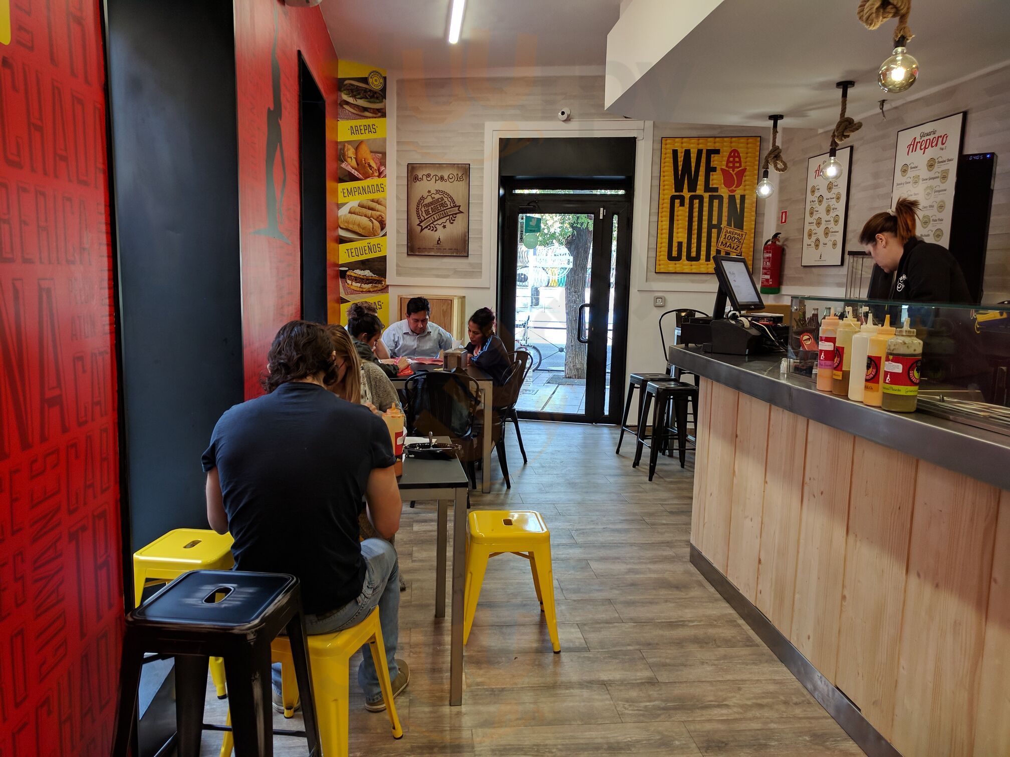 Arepa Olé "bravo Murillo"