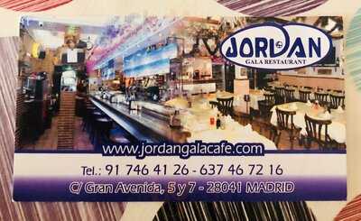 Jordan Gala Restaurante Cafe Bar