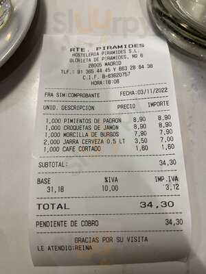 Restaurante Piramides