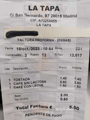 La Tapa