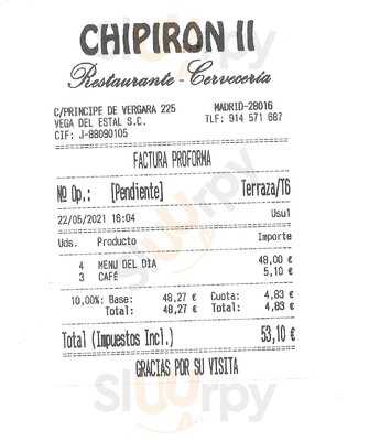 Restaurante Chipiron Ii