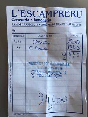 L´escampreru