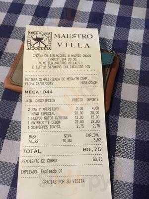 Maestro Villa Restaurant