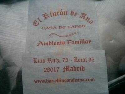 Bar El Rincon De Ana