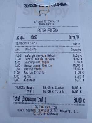 Rincón De La Carne