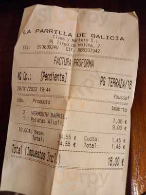 Parrilla Galicia