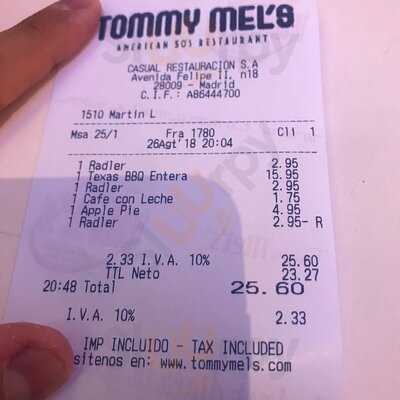 Tommy Mel's