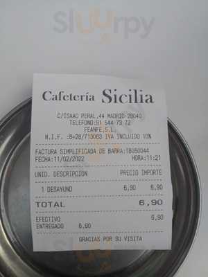Cafetería Sicilia