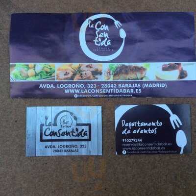 La Consentida Bar Terraza