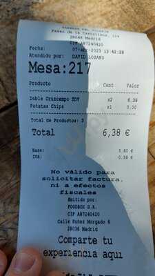 Taberna Del Volapié Paseo De La Castellana 124