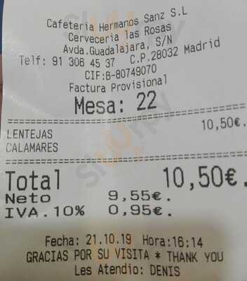 Cerveceria Las Rosas