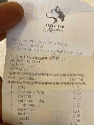 Akela Bar Mirasierra