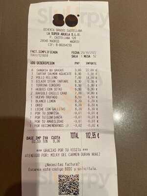 Ochenta Grados Castellana