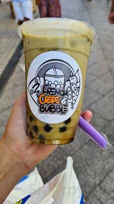 French Crepe And Bubble