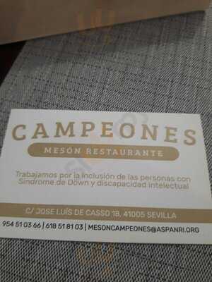 Mesón Campeones