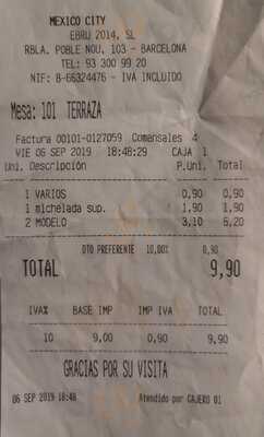 Mexico City Barcelona Restaurante Mexicano