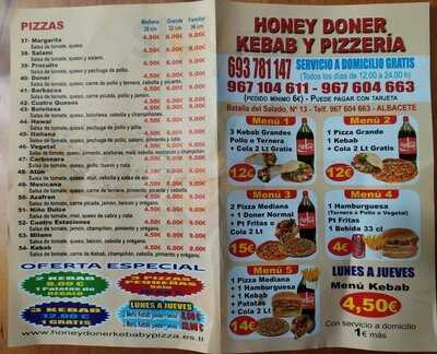 Honey Doner Kebab Y Pizzeria
