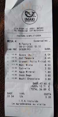 Restaurante Imaki