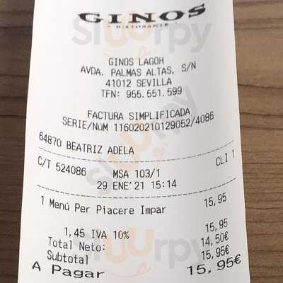 Ginos Cc Palmas Altas Lagoh