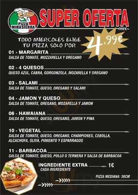 Pizza Mirasierra
