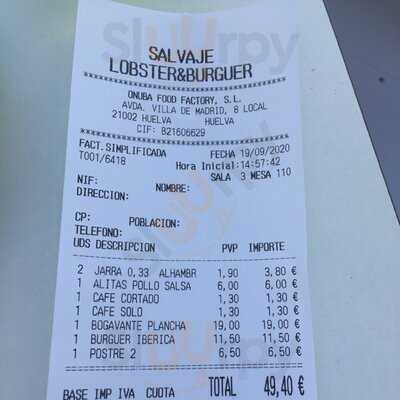 Salvaje Lobster & Burger