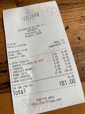 Da Filippo - Trattoria