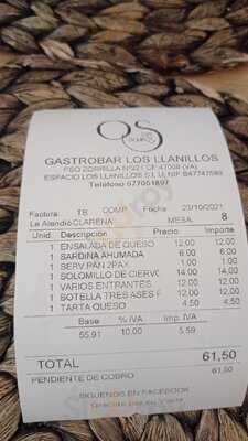 Los Llanillos Gastrobar