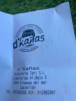 D'kañas Cervecería