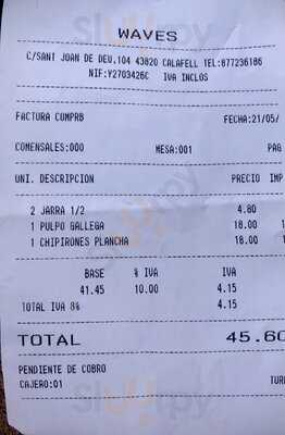 Waves Bar Restaurant