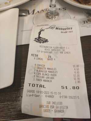 Los Manueles Bib Rambla