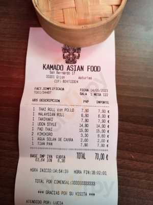 Kamado Asian Food Gijon