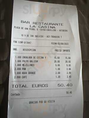 Bar-restaurante La Casina