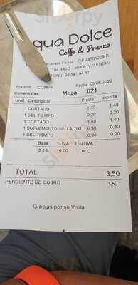 Cafeteria Aqua Dolce