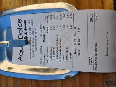 Cafeteria Aqua Dolce