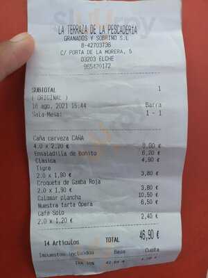 La Terraza De La Pescaderia