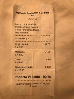 Tremenda - Saborcito Tropical