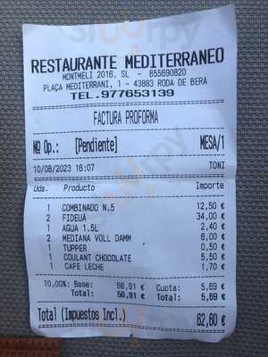 Restaurante Mediterraneo