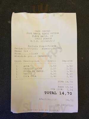 Cafetería El Centro