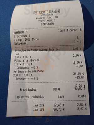 Restaurante Buraioni